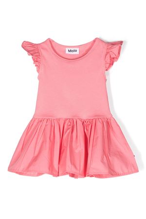 abito in cotone rosa MOLO KIDS | 4S24E1068896